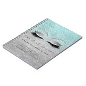 Makeup Artist Beauty Salon Notizblock (Linke Seite)