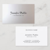 Makeup Artist Beauty Salon Skript Graceful Schlich Visitenkarte (Vorne/Hinten)