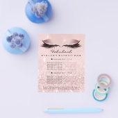 Makeup Artist Beauty Salon Wellness Flyer Pink WEL (Einzeln)