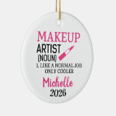 Makeup Artist Best Ever Keramik Ornament (Rechts)