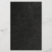 Makeup Artist Black Gold Glitzer Flyer (Hinten)