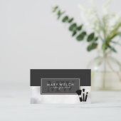 Makeup Artist Bokeh Glamour (Terminkarte) Terminkarte (Stehend Vorderseite)