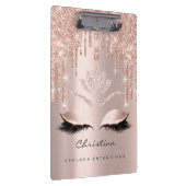 Makeup Artist Browns Lashes Spark Diamond Lotus Klemmbrett (Rechts)