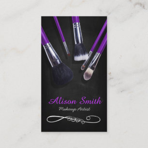 Makeup Artist brushes/Cosmetic Brushes Visitenkarte