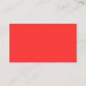 MAKEUP ARTIST BUSINESS CARD PINK AND RED VISITENKARTE (Rückseite)