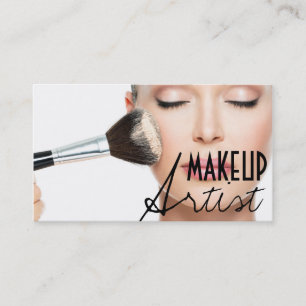 Makeup Artist Business Card Visitenkarte