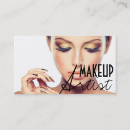 Makeup Artist Business Card Visitenkarte