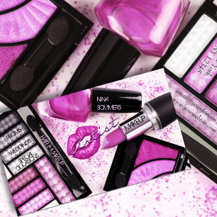 Makeup Artist Business Card Visitenkarte