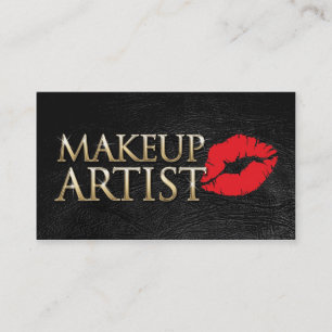 MakeUp artist business card Visitenkarte