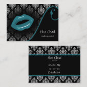 Makeup artist Business Cards Visitenkarte (Vorne/Hinten)