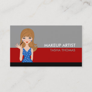 Makeup Artist Business Cards Visitenkarte