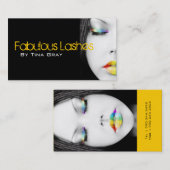 Makeup Artist Business Cards Visitenkarte (Vorne/Hinten)