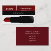 Makeup artist Business Cards Visitenkarte (Vorne/Hinten)