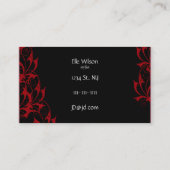 Makeup artist Business Cards Visitenkarte (Rückseite)