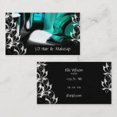 Makeup artist Business Cards Visitenkarte (Vorne/Hinten)