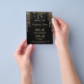 Makeup artist business personalisiert Flyer (Gruppe)