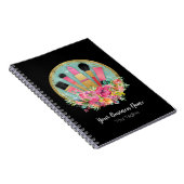 Makeup Artist Cosmetologe Beautician Stylist Notizblock (Rechte Seite)