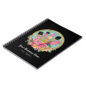 Makeup Artist Cosmetologe Beautician Stylist Notizblock (Linke Seite)