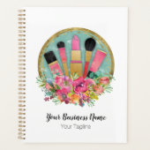 Makeup Artist Cosmetologin Beauty Personalisiert Planer (Vorderseite)