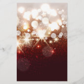 Makeup Artist Cosmetologin Shiny Glitzer Sparkle Flyer (Hinten)