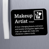 Makeup Artist Definition - Crew 3" x 4" Flex Magnet