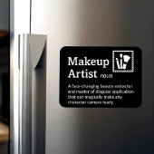 Makeup Artist Definition - Crew 3" x 4" Flex Magnet