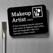 Makeup Artist Definition - Crew 3" x 4" Flex Magnet