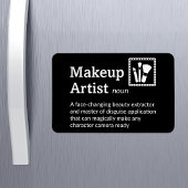 Makeup Artist Definition - Crew 4" x 6" Flex Magnet