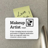 Makeup Artist Definition - Set Life 4" x 6" Flex Magnet