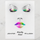 Makeup Artist Discount Offer Flyer (Vorne)