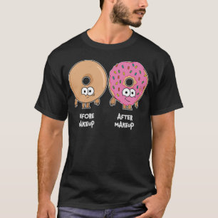 Makeup Artist Donut Cosmetologe Esthetician birt T-Shirt