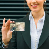 Makeup Artist Event Eyelash Spark Gold Glitzer Terminkarte