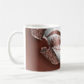 Makeup Artist Eyebrow Eyes Lashes Rose Gold Busine Kaffeetasse (Links)