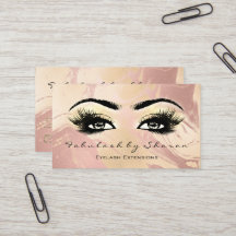 Makeup Artist Eyebrow Lashes Erweiterung Gold