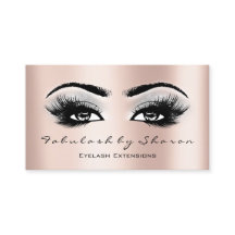 Makeup Artist Eyebrow Lashes Rose Grau