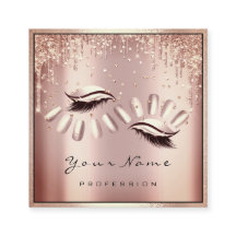 Makeup Artist Eyelash Extension Rose Tropfens Nail