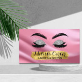 Makeup Artist Eyelash Extensions Lashes Brows Visitenkarte