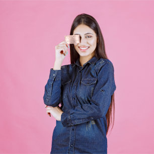 Makeup Artist Eyelash Influenza Diamond Tropfen Ro Visitenkarte