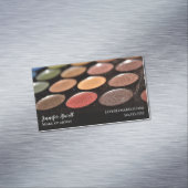 Makeup Artist Eyeshadow Palette Rainbow Glitzer Magnetische Visitenkarte (Beispiel)