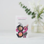 Makeup Artist / Face Paint & Fantasy Makeup Visitenkarte (Stehend Vorderseite)