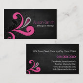 Makeup Artist / Face Paint & Fantasy Makeup Visitenkarte (Vorne/Hinten)