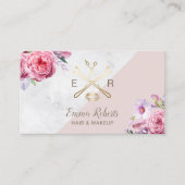 Makeup Artist Fair Stylist Visitenkarte (Vorderseite)