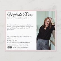 Makeup Artist Fairstylist Beruflich Pink Floral