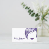 Makeup Artist Frische Pasta machen Visitenkarte (Stehend Vorderseite)