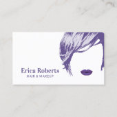 Makeup Artist Frische Pasta machen Visitenkarte (Vorderseite)