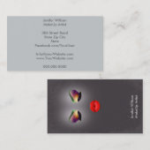 Makeup Artist Geschäft Card Visitenkarte (Vorne/Hinten)