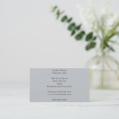 Makeup Artist Geschäft Card Visitenkarte (Stehend Vorderseite)