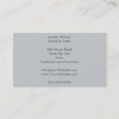 Makeup Artist Geschäft Card Visitenkarte (Vorderseite)