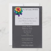 Makeup Artist Gift Voucher (Rückseite)