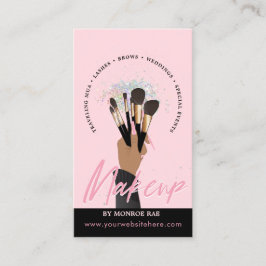 Makeup Artist Glam MUA Beauty Salon Beautician Visitenkarte